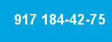 917 184-42-75 917 184-42-75
